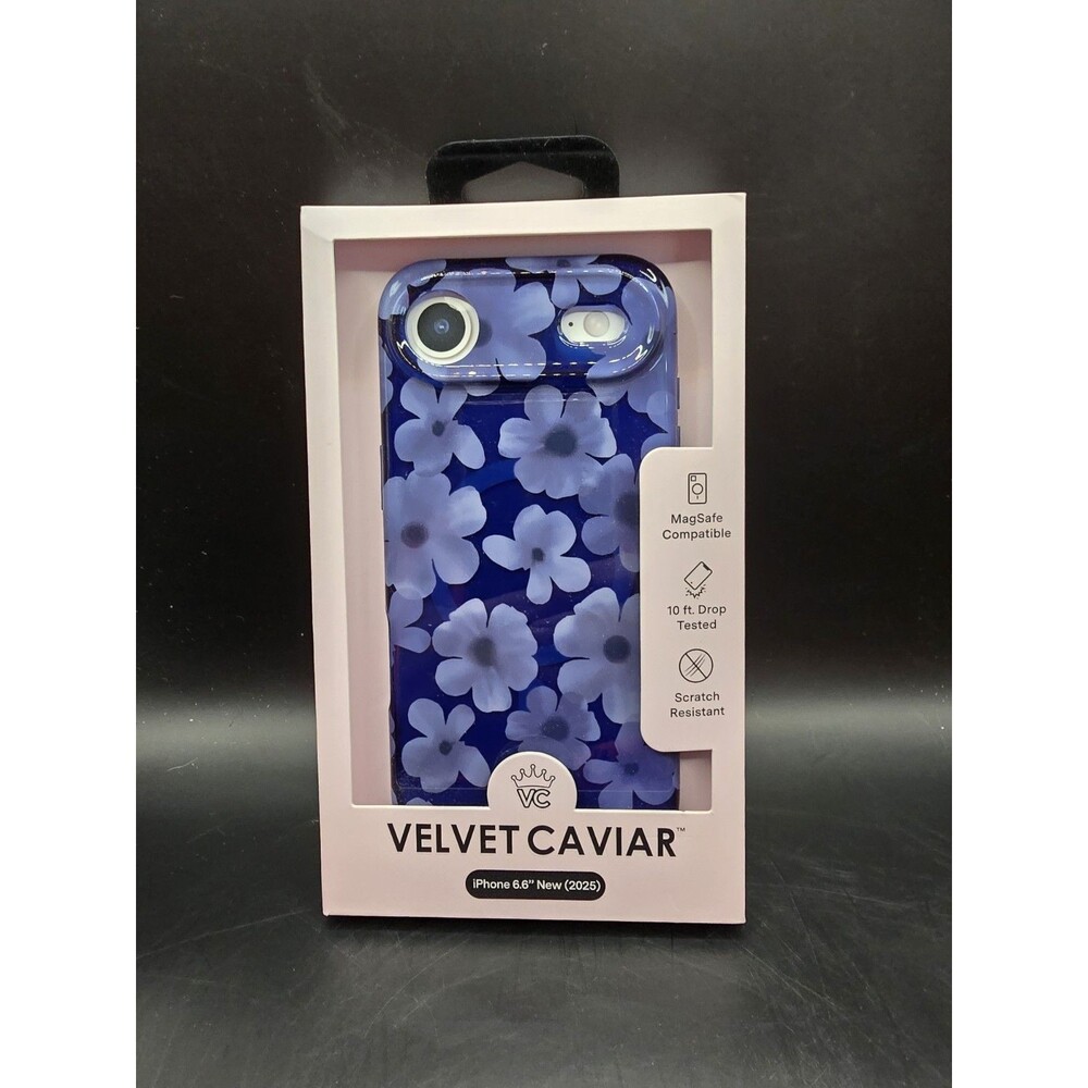 Velvet Caviar MagSafe Case iPhone 6.6” (New 2025) Midnight Blossom Floral NEW